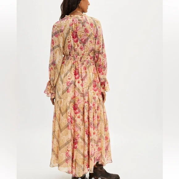 NWT! Free People Lena Midi Dress - Picture 2 of 10